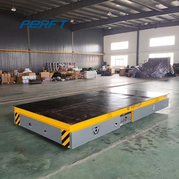 Motorized Transfer Cart In Steel Industry 5 Ton